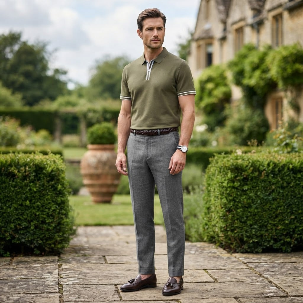 Fabian | Men's Polo Shirt Classic Fit Short Sleeve