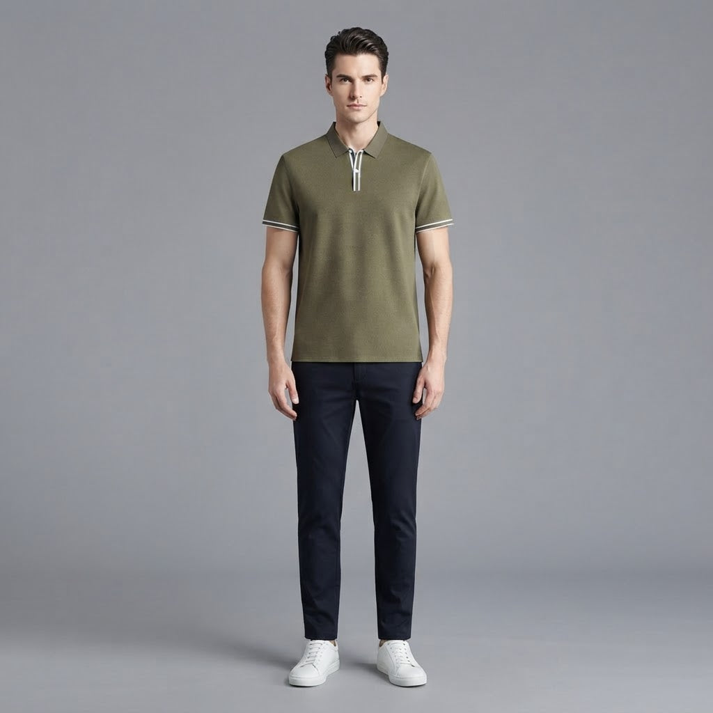 Fabian | Men's Polo Shirt Classic Fit Short Sleeve