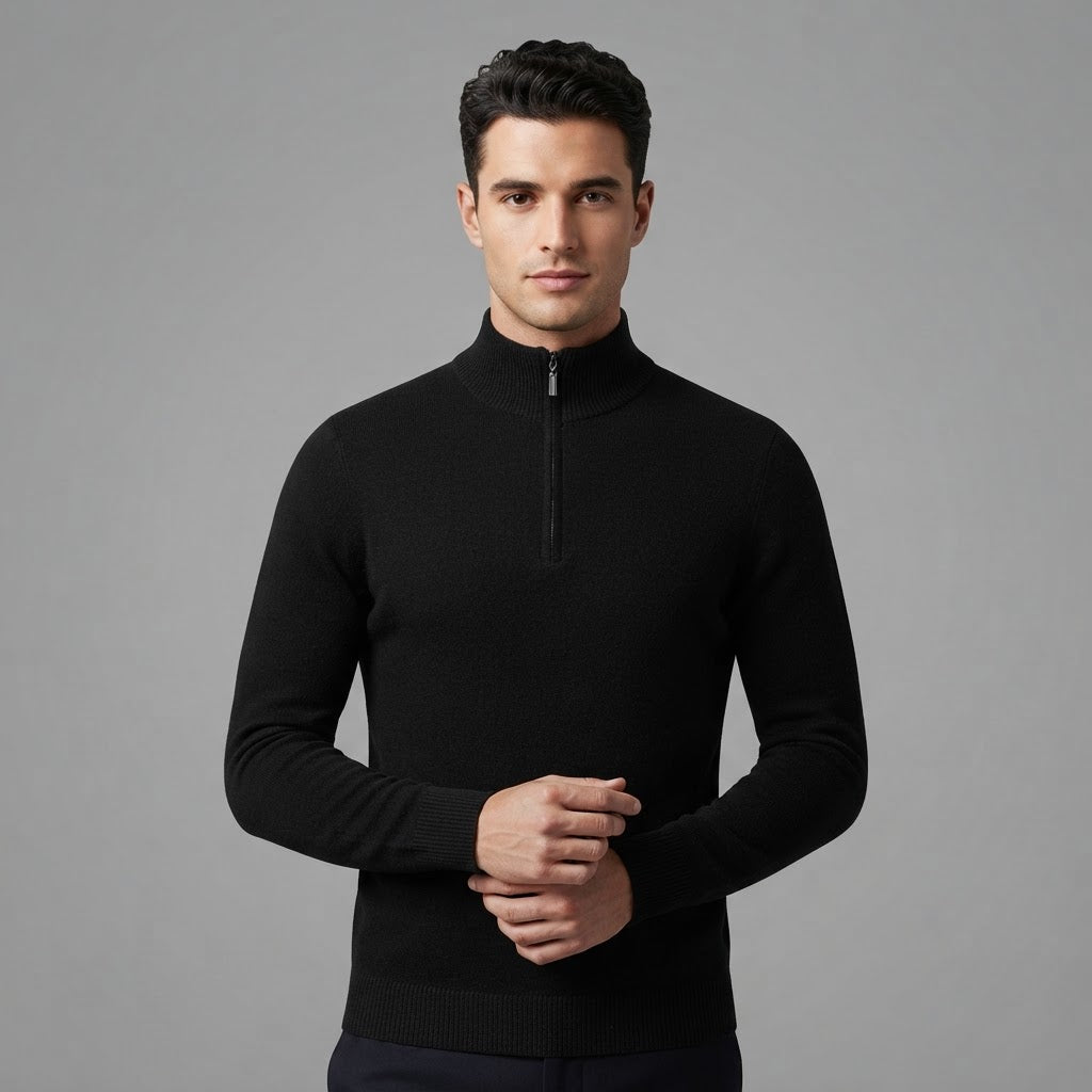 Leonardo | Men's Half-Zip Sweater