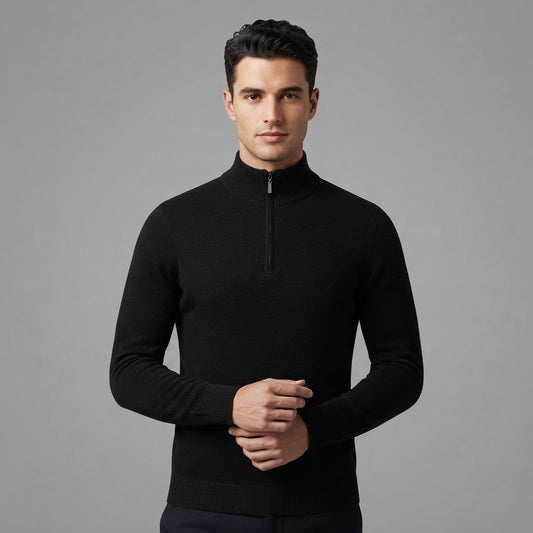 Leonardo | Men's Half-Zip Sweater