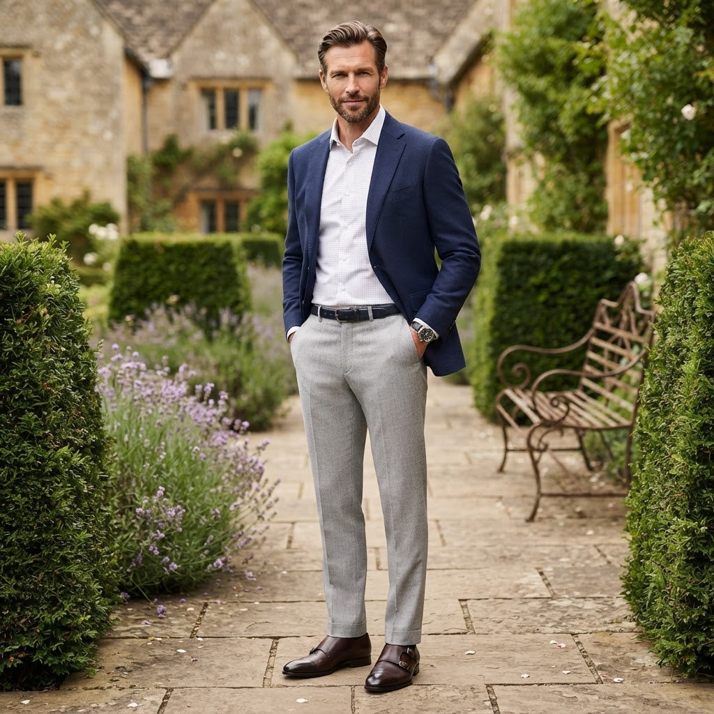 Men's Modern Fit Trousers