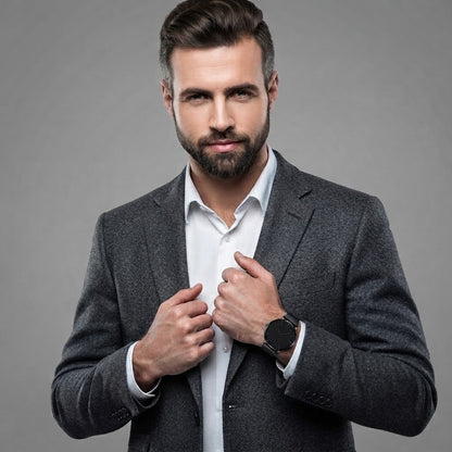 Men's Quartz Watch Strap | Elegant Timepiece
