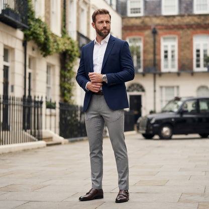 Men's Slim-Fit Trousers