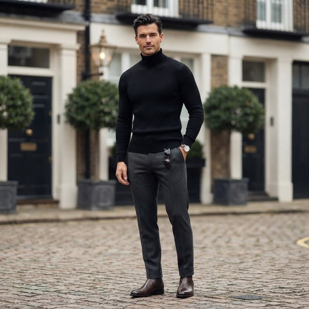 Valen | Men's Classic Knit Sweater